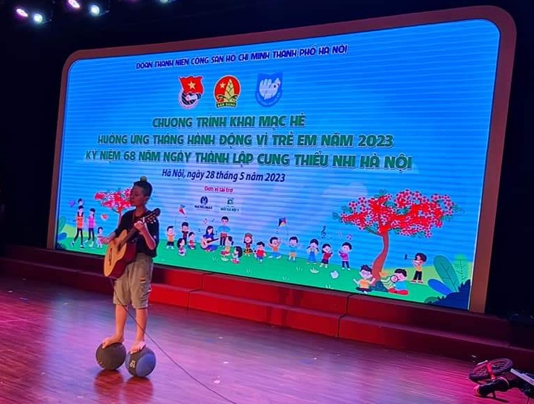 Cung thiếu nhi Hà Nội - Kỷ lục gia Nguyễn Khắc Hưng, khách mời biểu diễn Khai mạc Hè 2023
