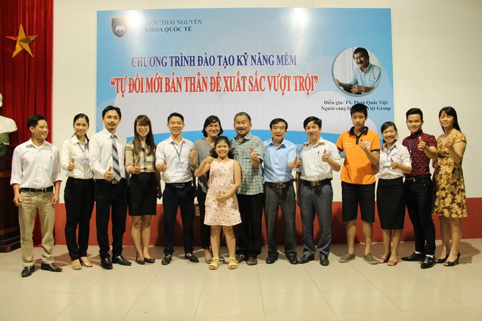 Tự Đổi Mới Bản Thân Để Xuất Sắc Vượt Trội - Khoa Quốc Tế, Đại Học Thái Nguyên