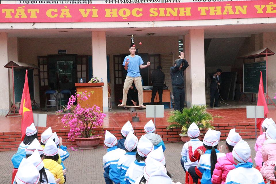 Giao lưu Kỹ Năng Sống cho học sinh Trường tiểu học Hà Nội - Điện Biên Phủ