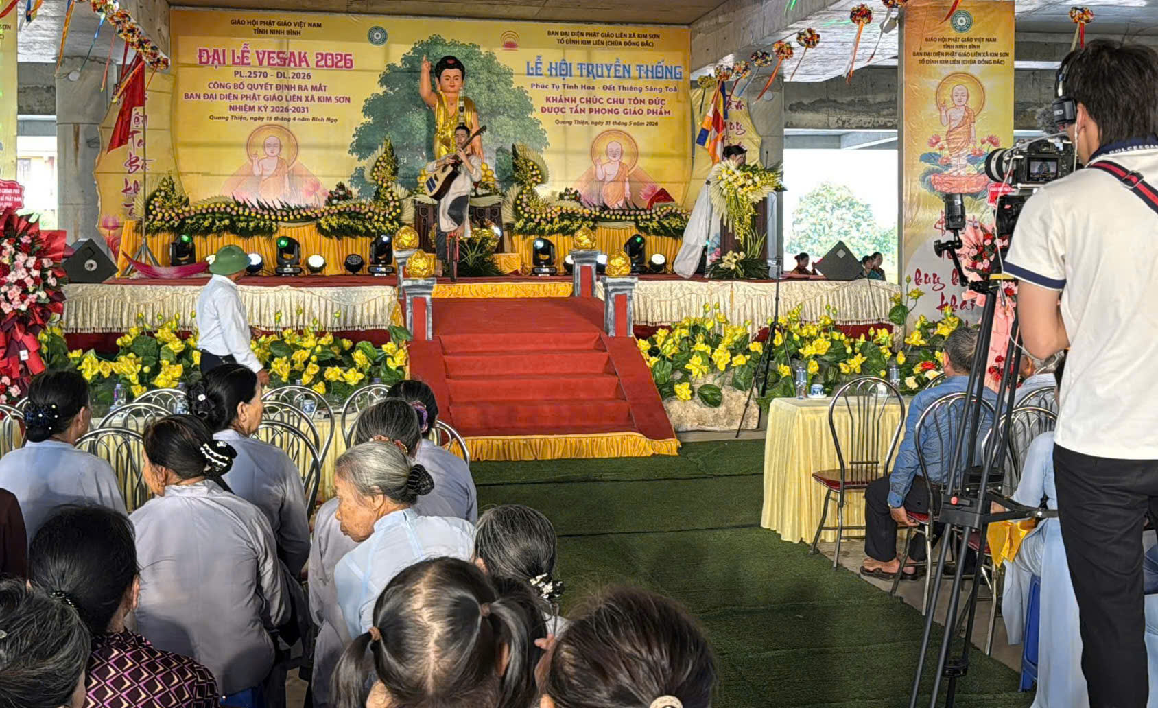 Đại Lễ Phật Đản tại ch&ugrave;a Đồng Đắc, Ninh B&igrave;nh