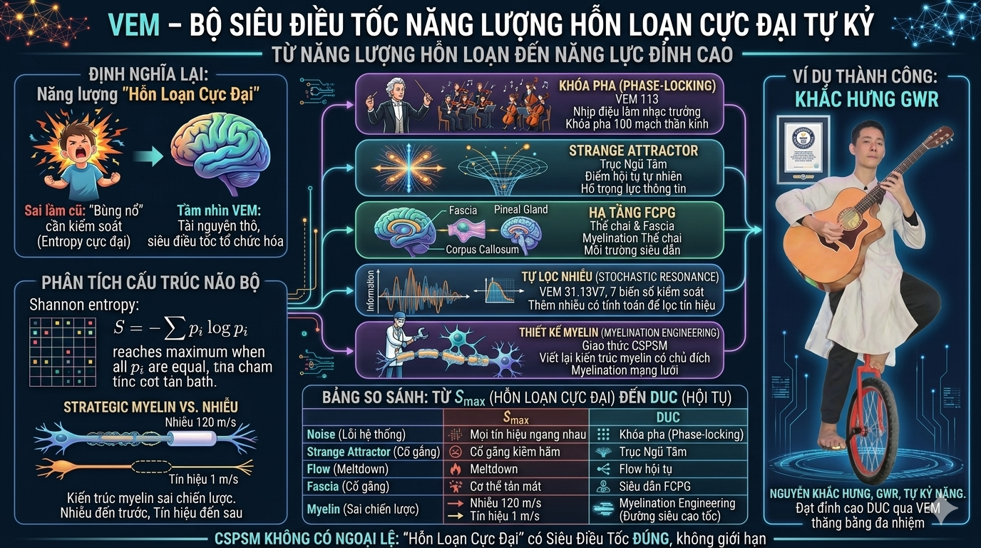 VEM - Bộ Siêu Điều Tốc Cho Năng Lượng 