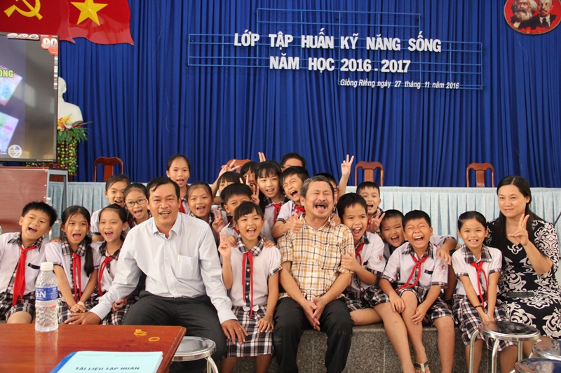 Tâm Việt tập huấn Kỹ năng Giảng dạy kỹ năng sống học sinh tiểu học - Sở GDĐT huyện Riềng Giồng