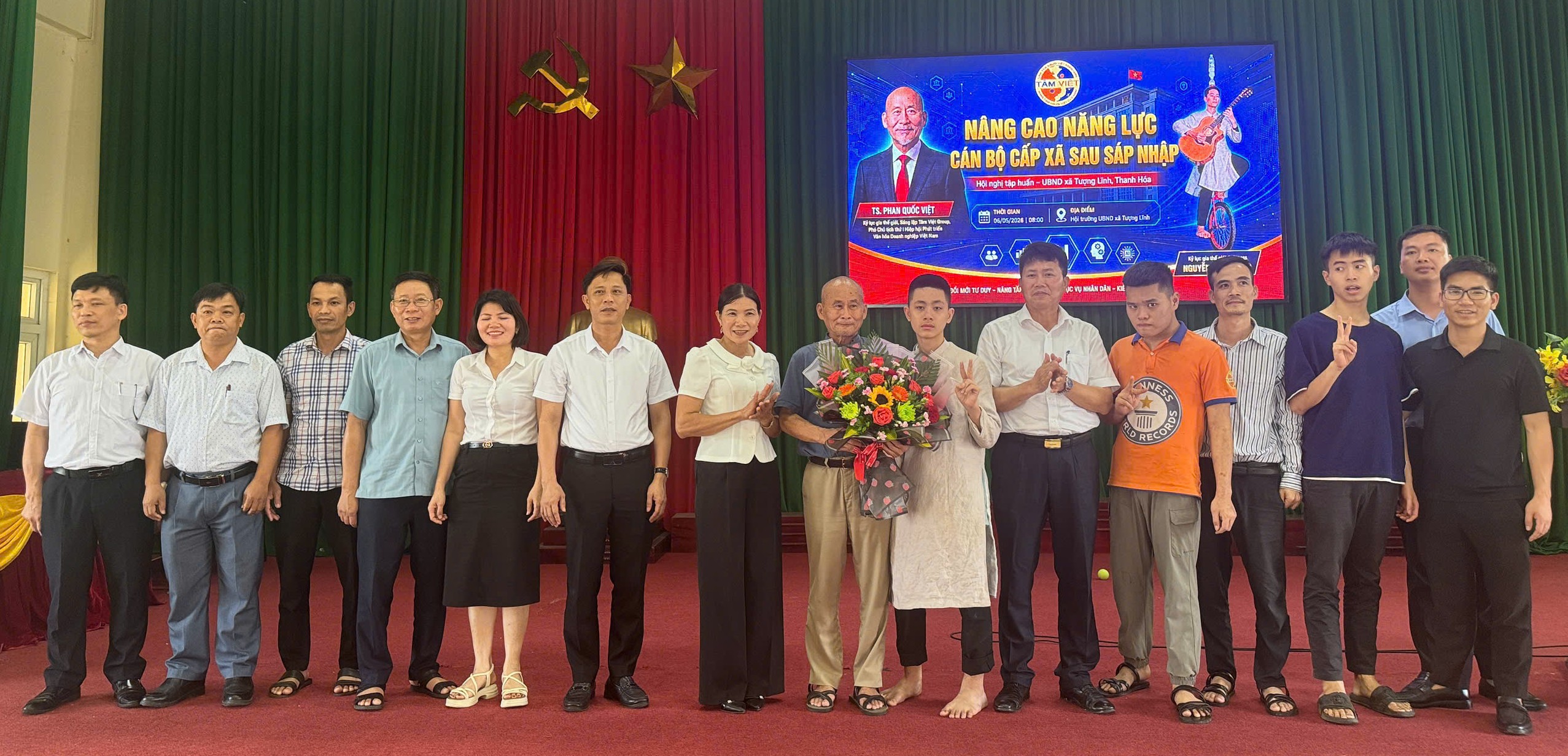 Đảng ủy x&atilde; Tường Lĩnh - N&acirc;ng cao năng lực c&aacute;n bộ cấp x&atilde; sau s&aacute;t nhập